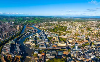 Aerial view of Bristol