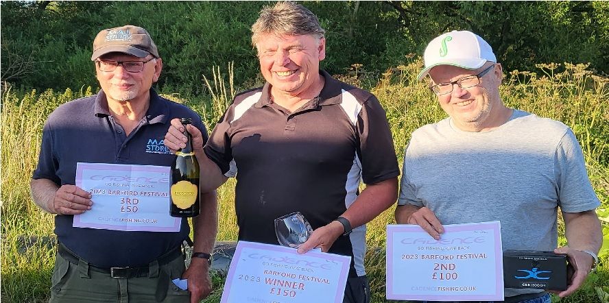 Angling match results for the week ending 9 July 2023