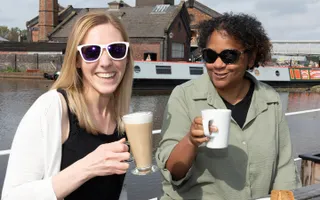 Outdoor area of Cafe