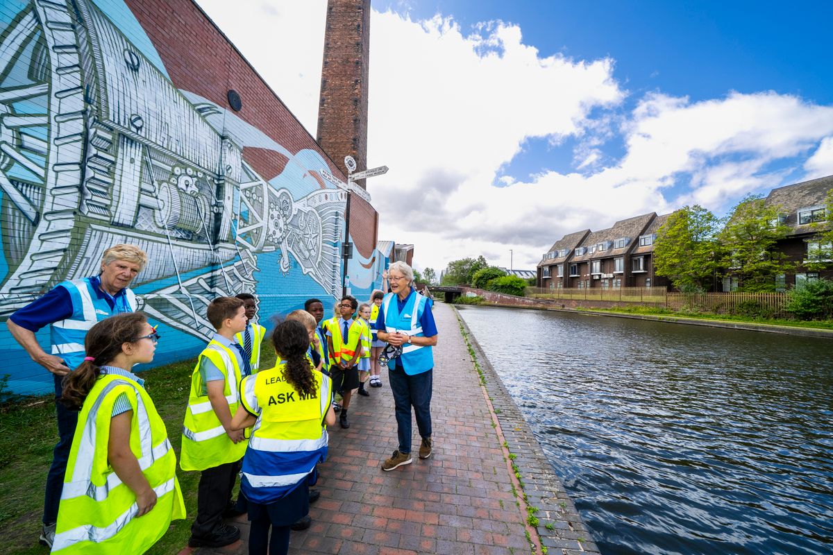 A view of Walsall Canal