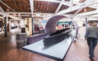 Exhibition space at National Waterways Museum