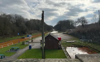 View of Harecastle Tunnel picnic area