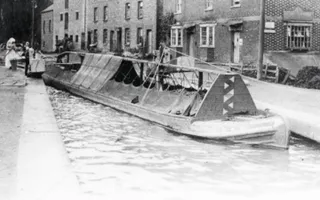 Grand Union Canal cargo boat