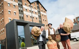 Opening of the new glass entrance at Gloucester