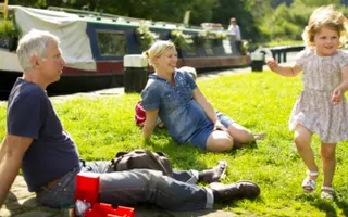 Family picnic at Sowerby