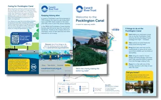 Screenshot of Pocklington map and guide downloadable.