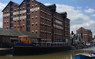 Sabrina 5 back  at the National Waterways Museum Gloucester