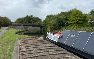 Photograph of Windmill End Bridge on Dudley Canal No 2 at junction with Netherton Tunnel Branch (New Mainline Canal)