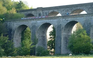 Chirk Aqueduct from below