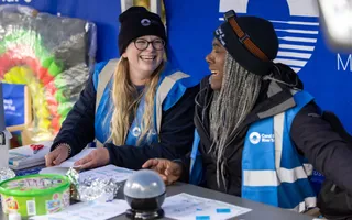 Volunteering at a visitor station