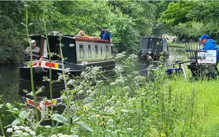 Staffordshire & Worcestershire Canal, Calf Heath, Staffs.