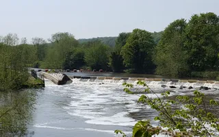 Sprotborough weir and fish pass