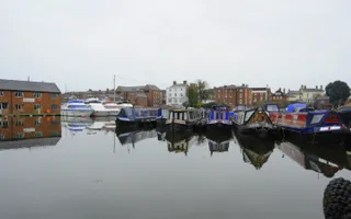 Stourport Basins view