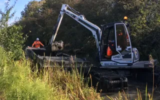 Grantham Canal dredging