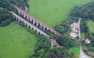 Chirk from the air