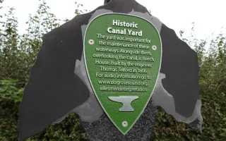 Forge sign at Ellesmere