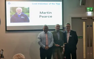 Volunteer Martin Pearce