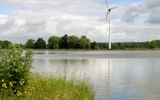 Wind turbine at Boddington
