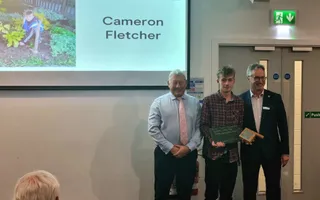Volunteer Cameron Fletcher