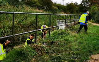On the banks of the Manchester, Bolton & Bury Canal