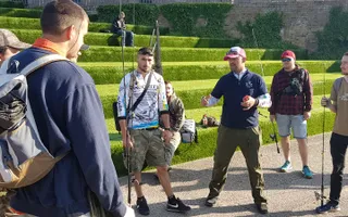 Urban fishing on the Regent's Canal