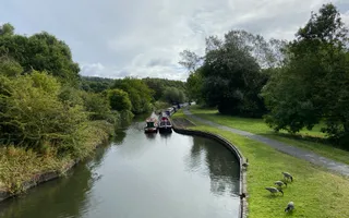 Photograph Dudley Canal No 2 at junction with Netherton Tunnel Branch (New Mainline Canal)