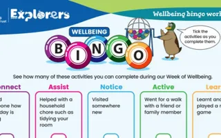 Week of Wellbeing - KS2 Bingo