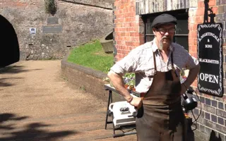 Bob the Stoke Bruerne Blacksmith