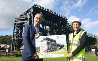 Richard Parry and Fran Littlewood at the Anderton appeal launch