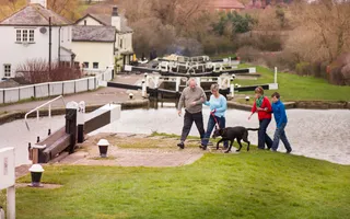 Walking by the canal