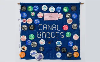 Canal Badge collection donated to the collection in 2022
