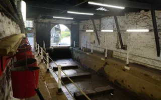 Inside Ellesmere Yard