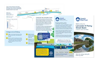 Places to visit leaflet