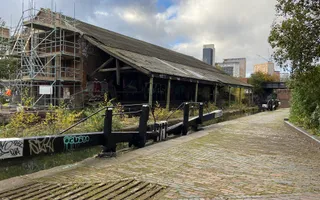 The Banana Warehouse on the Grand Union Canal in Digbeth