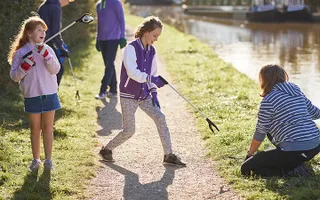 Litter picking in Alvechurch