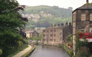 Warehouses at Hebden Bridge