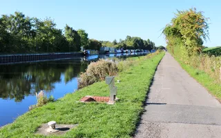 Canal walk at Castleford