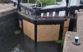 Zouch Lock 55 Boarded and planked