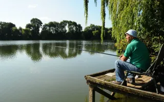Fishing at Clattercote Reservoir