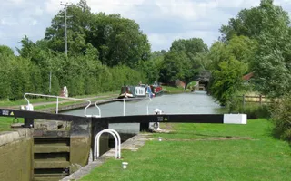 Seend Locks on the Kennet & Avon Canal