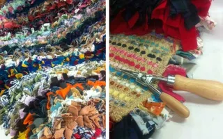 The Gloucester Craft Group rag rugs