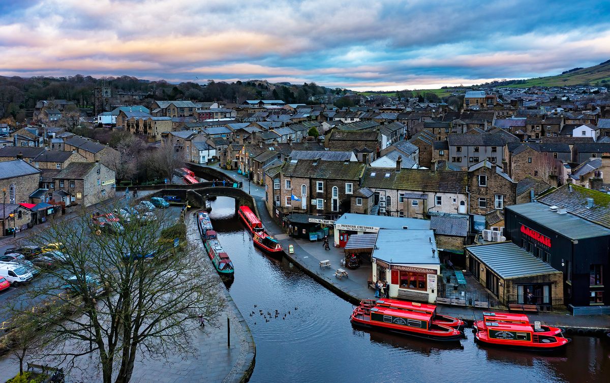 A view of Leeds and Liverpool Canal