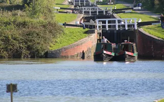 Caen Hill Lock Flight