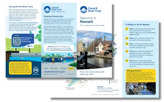 Screenshot of Newark map and guide downloadable
