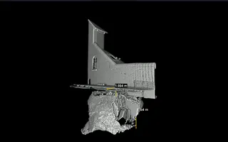 3D scan of the void - Penkridge Lock 38