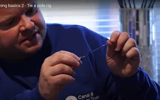 Learn to fish next steps part 2 - Tie a pole rig
