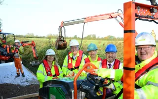 Aylesbury Towpath works
