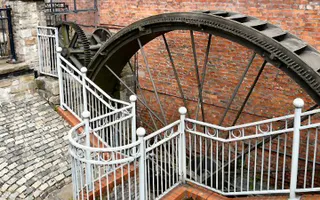 Portland Basin waterwheel