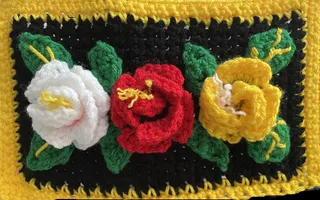 Crochet roses