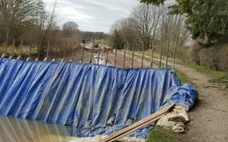 Middlewich Branch breach dam